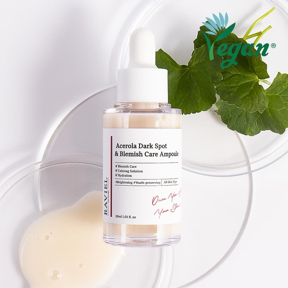 Acerola Dark Spot Ampoule - Sérum de acerola para manchas con vitamina C - KUDZŪ