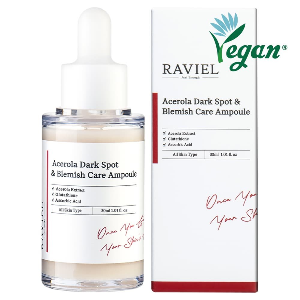 Acerola Dark Spot Ampoule - Sérum de acerola para manchas con vitamina C - KUDZŪ