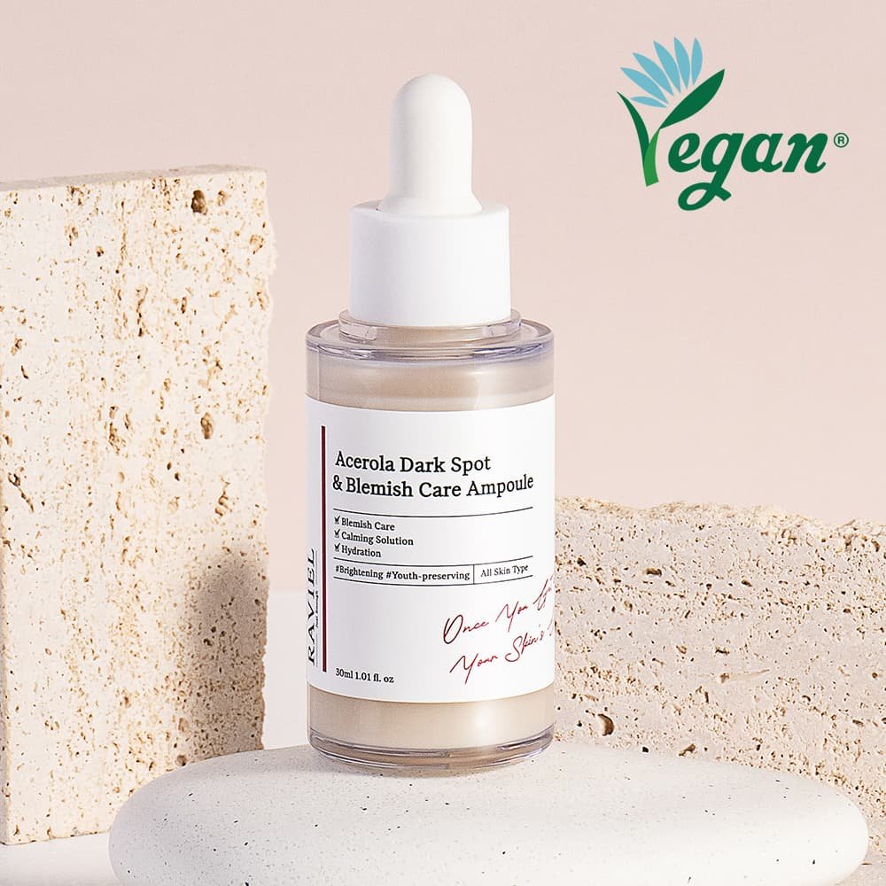 Acerola Dark Spot Ampoule - Sérum de acerola para manchas con vitamina C - KUDZŪ