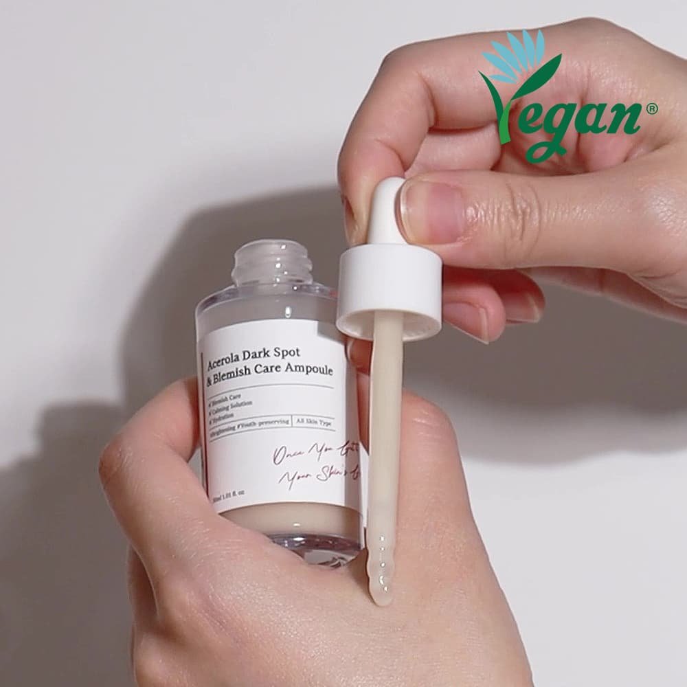 Acerola Dark Spot Ampoule - Sérum de acerola para manchas con vitamina C - KUDZŪ