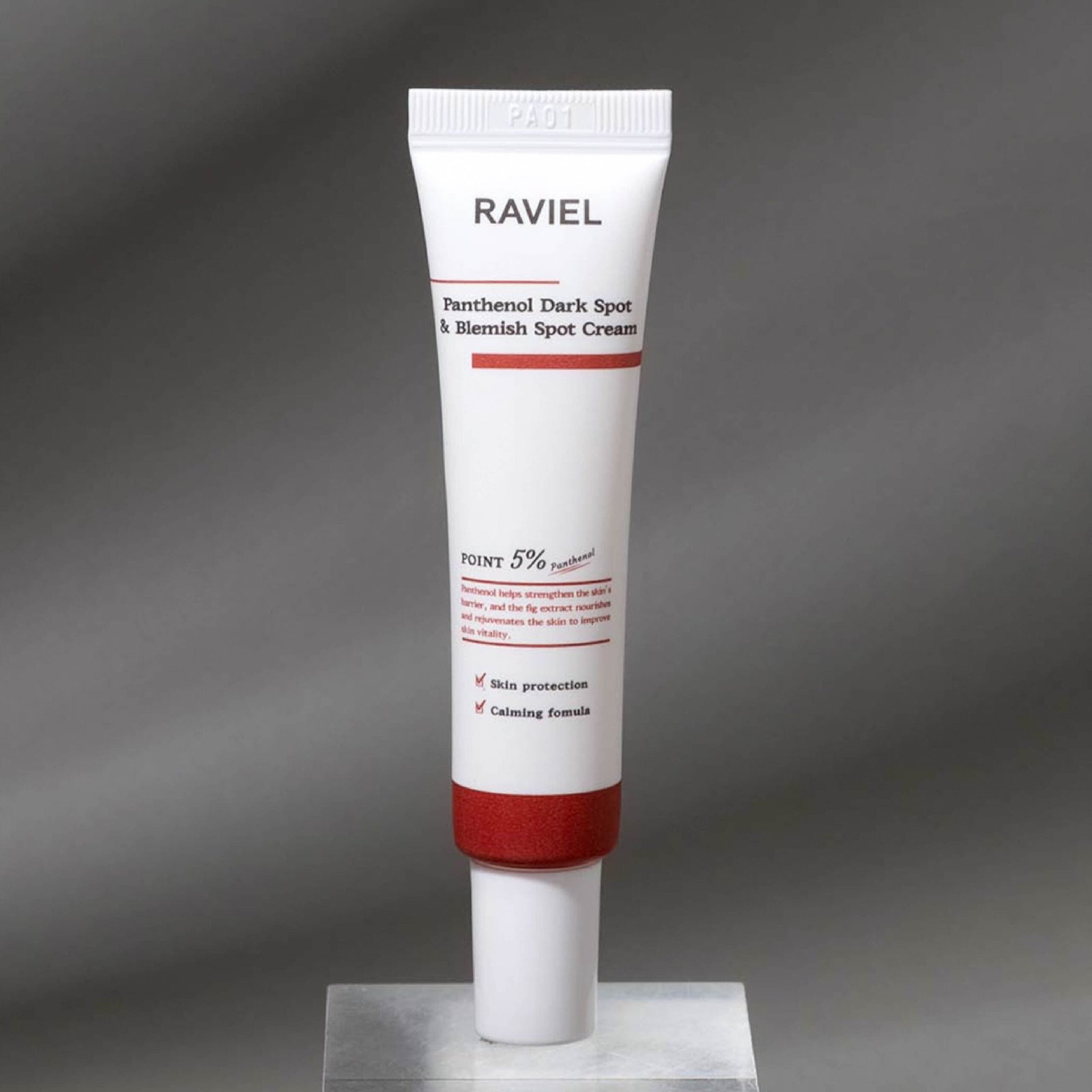 Crema de pantenol para manchas, piel sensible | KUDZŪ -Panthenol Dark Spot & Blemish Cream 15 ml